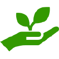 icon - green hand